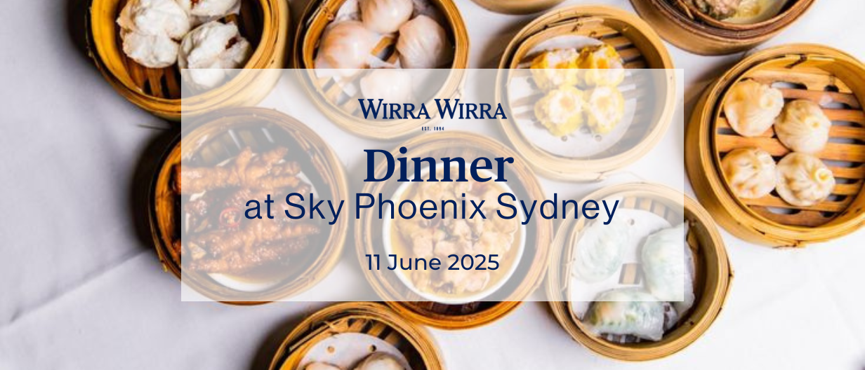 Wirra Wirra Dinner at Sky Phoenix Sydney