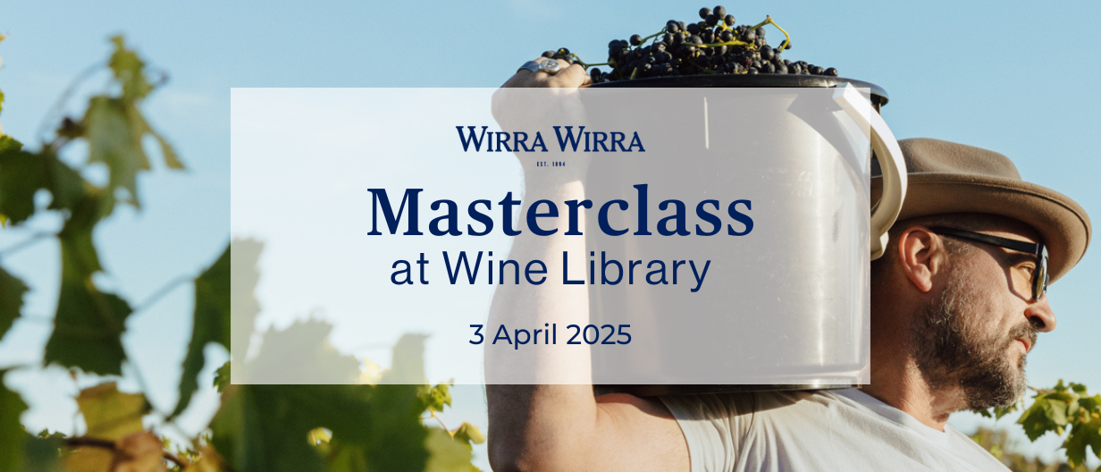 Wirra Wirra Masterclass at Wine Library