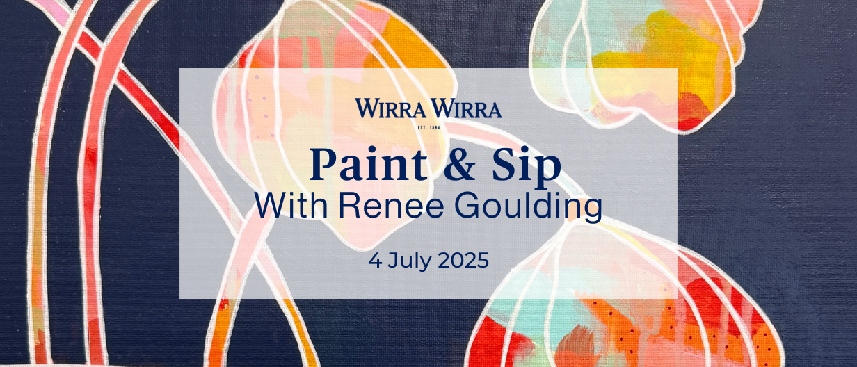 Wirra Wirra Paint & Sip Potted Tulips Art